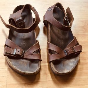 Rusten Birkenstock’s with ankle strap